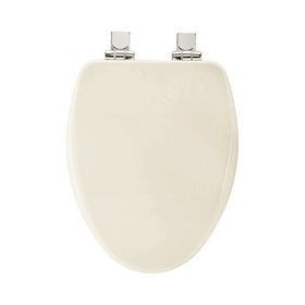 Bemis 7B19170CHSL 346 Elongated High Density Molded Wood Closed Front Toilet Seat with Cover, Biscuit