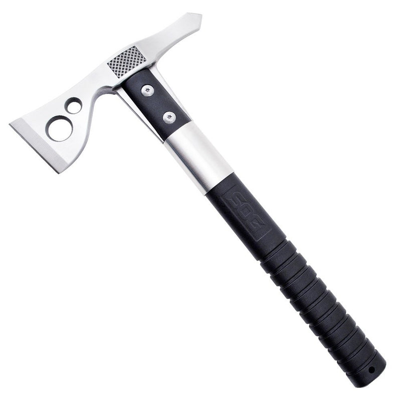 SOG FastHawkGear F06PN-CP Satin, 420 Stainless Steel, GRN Handle, Nylon Sheath, 2" Blade
