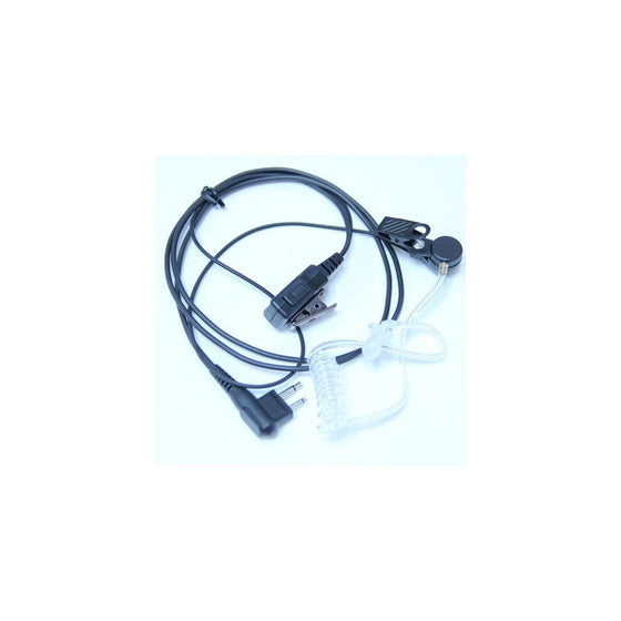 Advanced Nipple Covert Acoustic Tube Bodyguard FBI Earpiece Headset Mic PTT for Motorola Two Way Radio Walkie Talkie 2pin