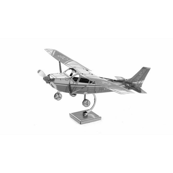 Fascinations Metal Earth Cessna 172 Airplane 3D Metal Model Kit