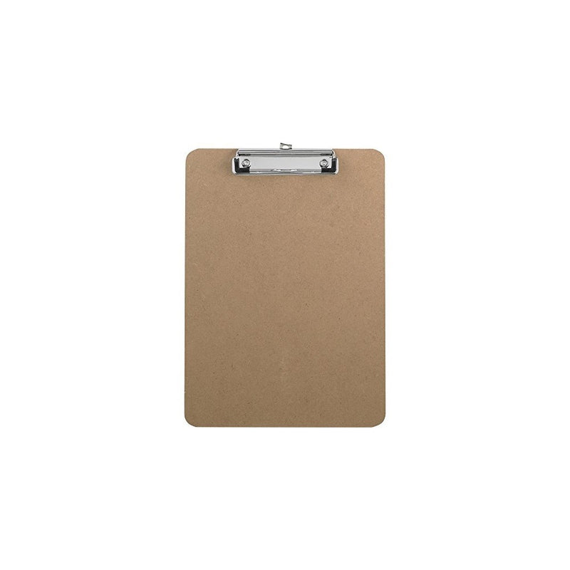 Saunders Advantage Hard Board Clipboard with Low Profile Clip, Standard Letter Size (12-Pack)