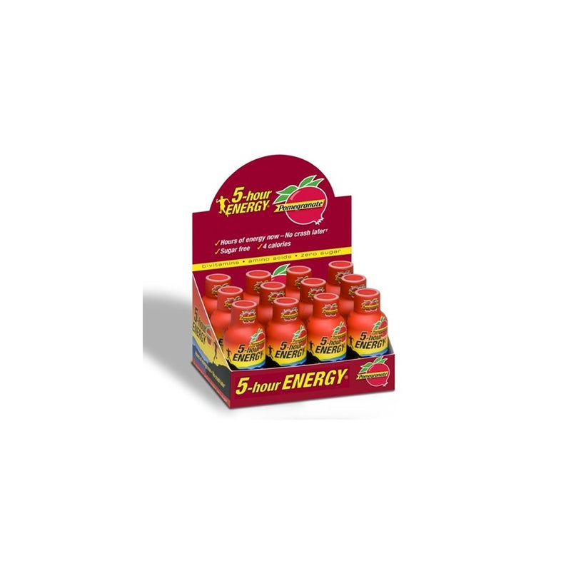 5 Hour Energy Shot Pomegranate- 24 Pack of 2 Ounce Bottles