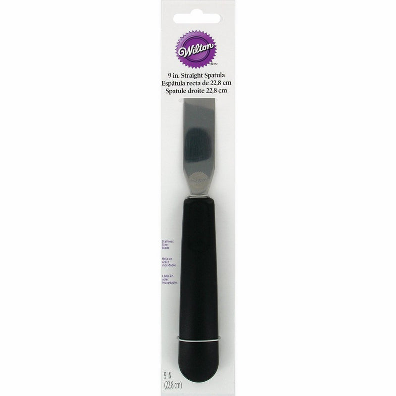 Wilton 409-7713 Straight Icing Spatula, 9-Inch, Black