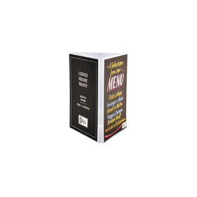 DAX N1620H1T Three-Sided Sign/Photo Holder, 5 x 7, Clear