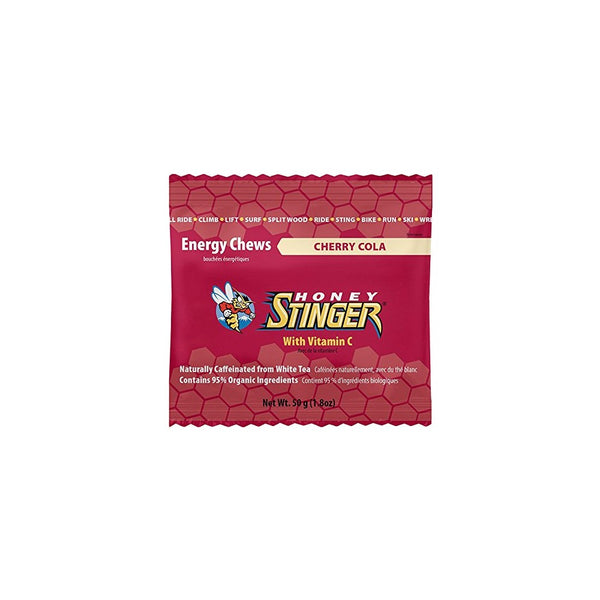 Honey Stinger Organic Energy Chews, Cherry Cola, 12 Count