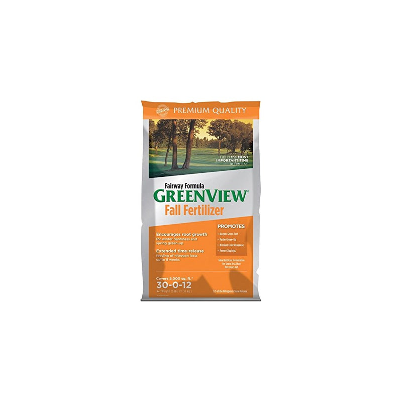 Greenview Fairway Formula Fall Lawn Fertilizer, 25 lb bag, Covers 5,000 Sq. Ft