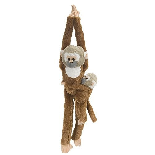 Wild Republic Squirrel Monkey Plush Toy, 20"