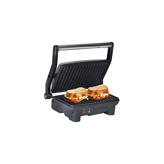 Elite Cuisine EPN-2976 Maxi-Matic Panini 180 Degree Indoor Contact Grill, Black