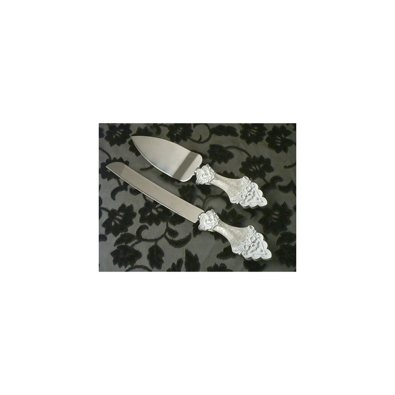 Eleganza Collection Cake And Knife Server