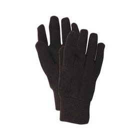 Magid Glove and Safety Brown Jersey Glove (Pack of 3), One Size