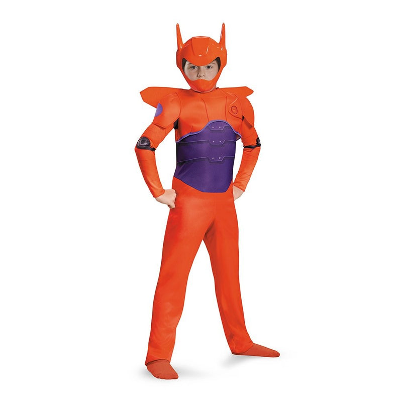 Red Baymax Classic Costume, Medium (7-8)