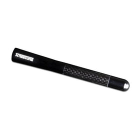 5" Real Carbon Fiber Aluminum Short Antenna Polished Sandblast Universal Screws Base