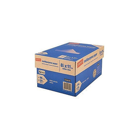 Staples Copy Paper Multipurpose Copier and Fax Machine, Acid Free, 5000 Sheets/Case Carton, 20 lb., Bright White