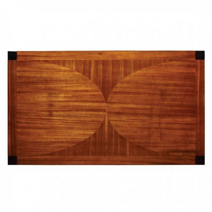 Two Toned Finish Rectangular Dining Table