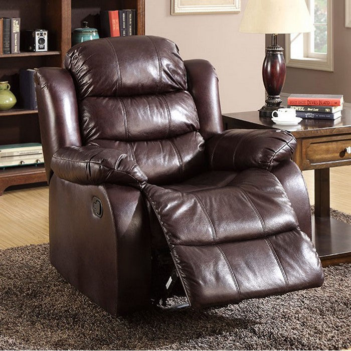 Berkshire Rustic Brown Recliner
