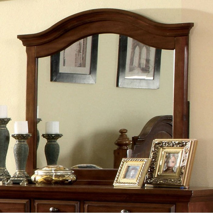 Palm Coast Light Walnut Finish Mirror