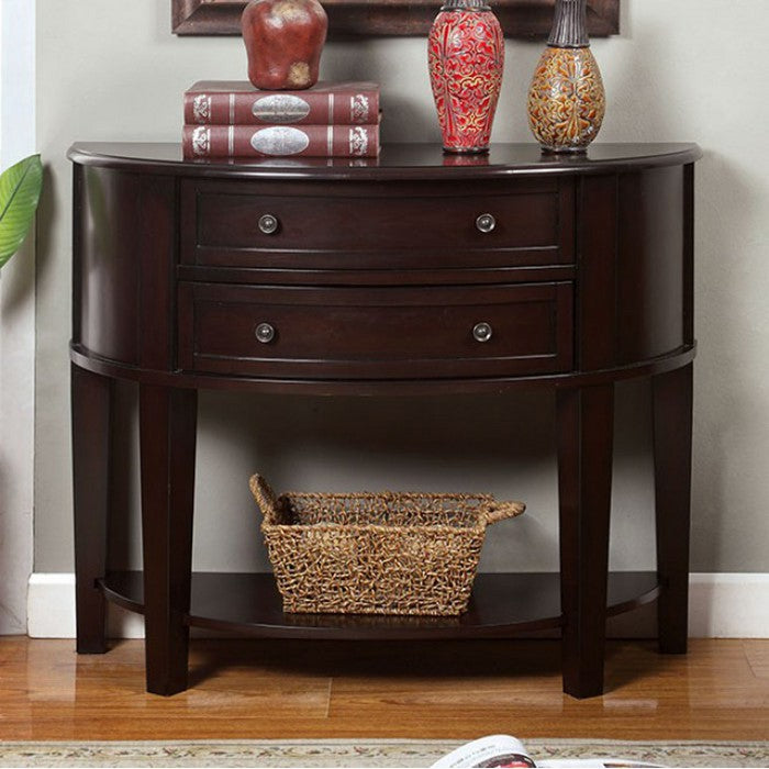 Chanti Transitional Espresso Side Table