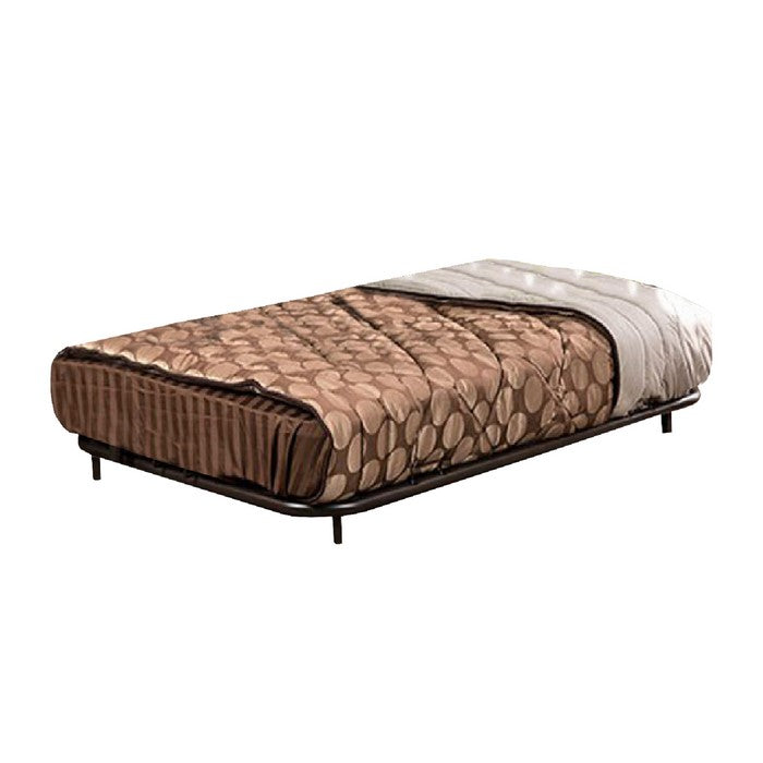 Transitional Style Metal Trundle, Dark Bronze