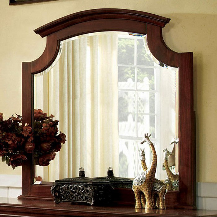 Gabrielle II European Style Cherry Finish Mirror