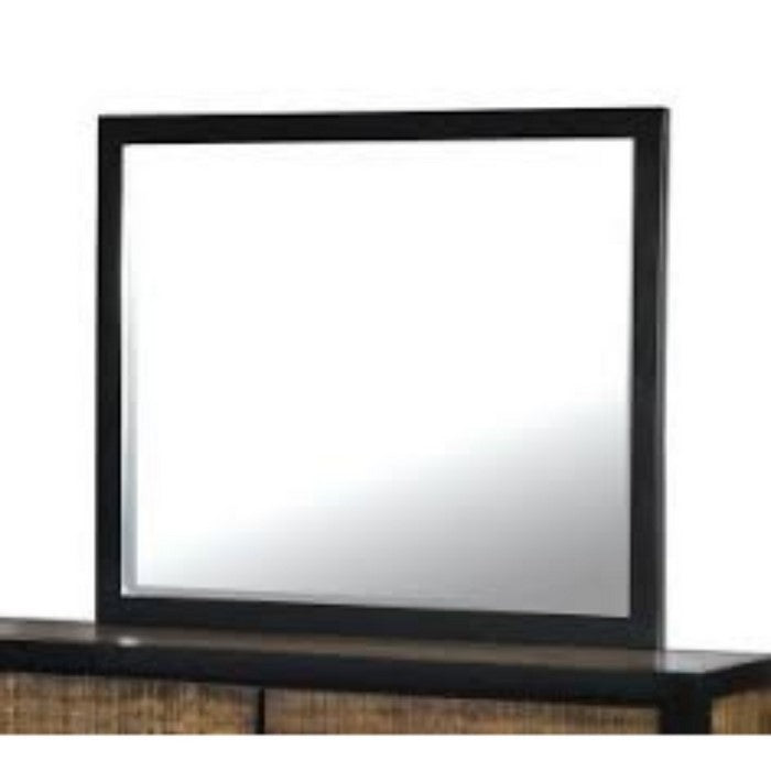 Hamberg Transitional Style Mirror, Black