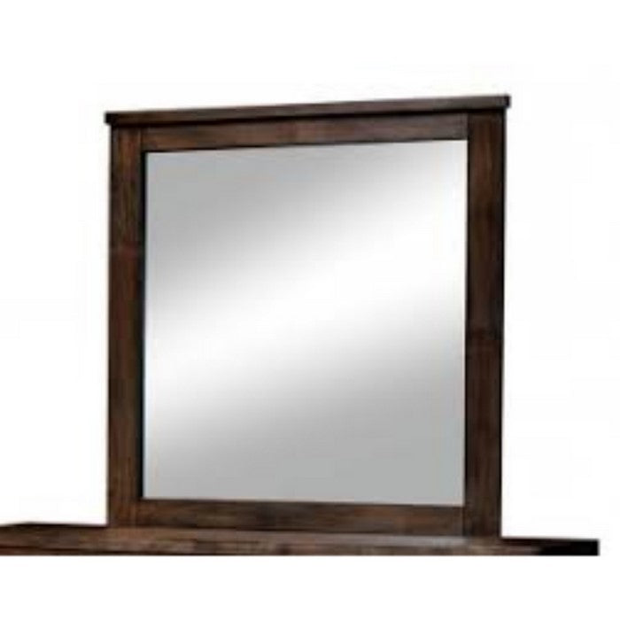 Elkton Transitional Style Mirror , Oak
