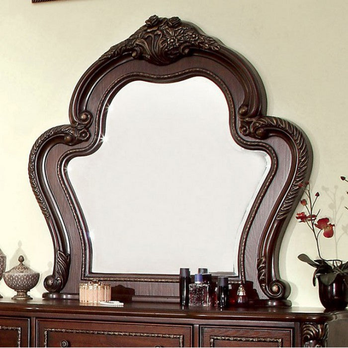 Castlewood Traditional Style Mirror , Cherry
