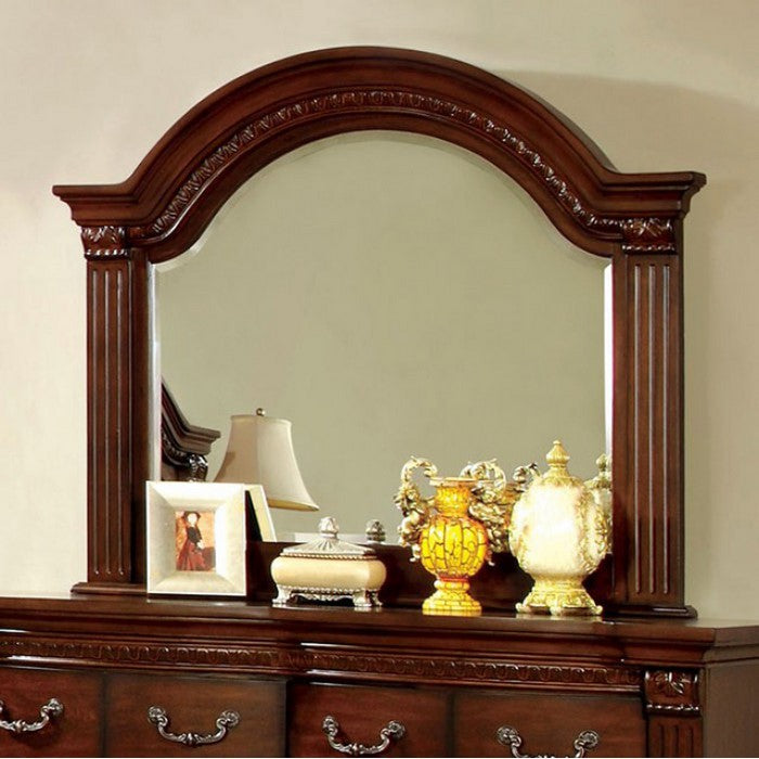 Grandom Traditional Style Mirror , Cherry