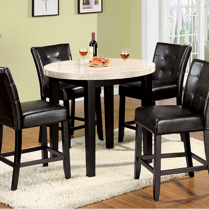 Marion II Contemporary Counter Height Table , Espresso