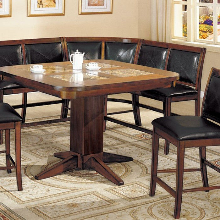 Living Stone II Transitional Corner Counter Height Chair