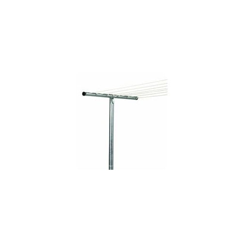 Household Essentials T-2050 Steel Outdoor Clothesline T Post | Single T-Post