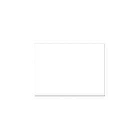 Riverside 3D Construction Paper, White, 18" x 24", 50 Sheets