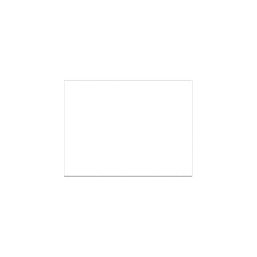 Riverside 3D Construction Paper, White, 18" x 24", 50 Sheets