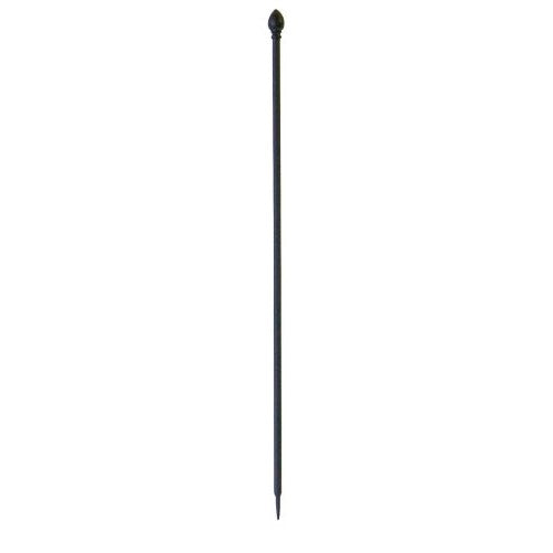 Panacea Products 38-Inch Garden Fence Post, Black