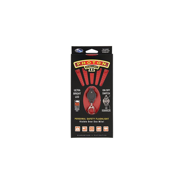 LRI PRK Photon II LED Keychain Micro-Light, Red Beam