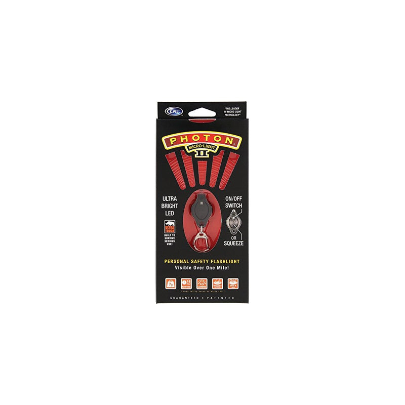 LRI PRK Photon II LED Keychain Micro-Light, Red Beam