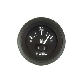 Sierra International 62718P Fuel Gauge - Black Premier Pro 2"