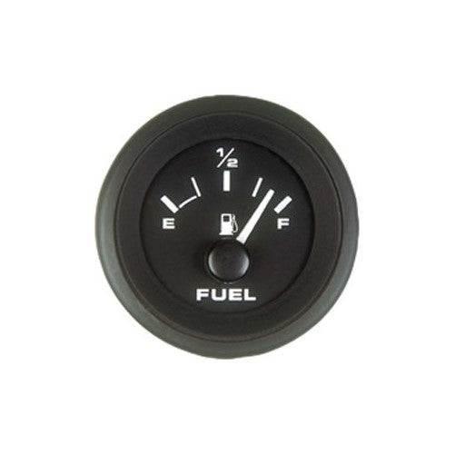 Sierra International 62718P Fuel Gauge - Black Premier Pro 2"
