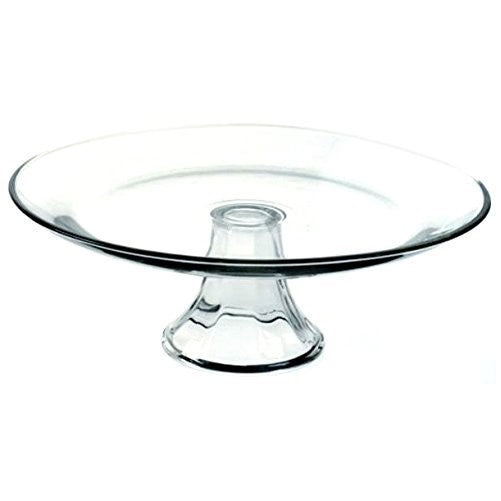 Anchor Hocking Presence Crystal Tiered Serving Platter, 13 inch