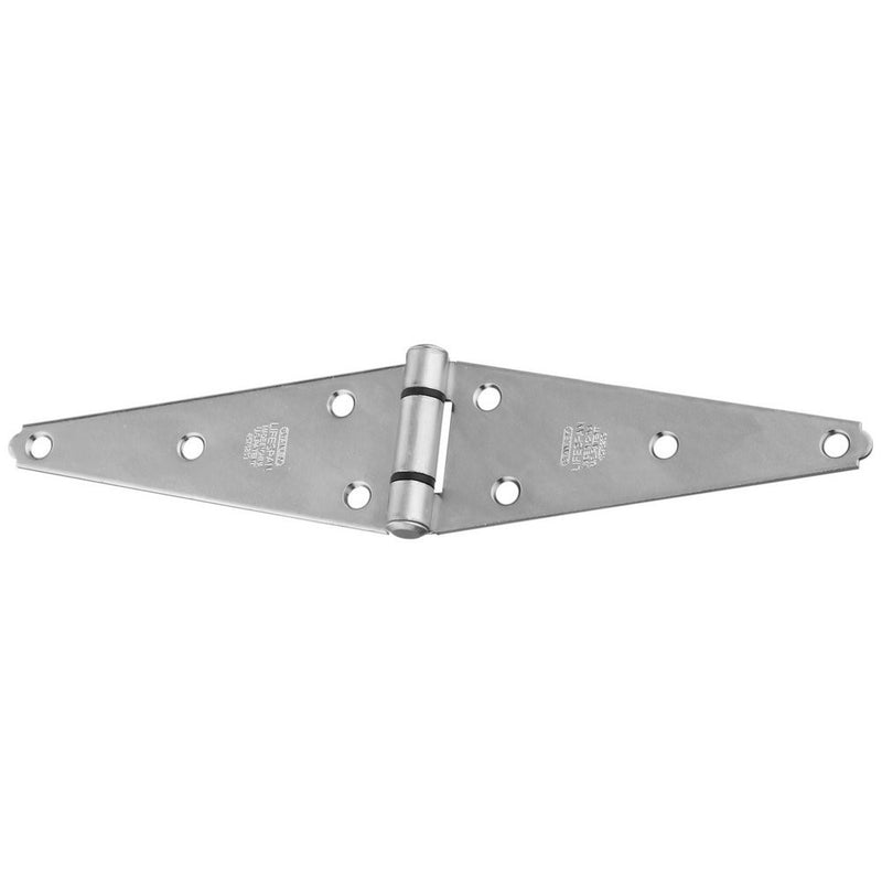 National Hardware N128-074 282 Heavy Strap Hinges in Zinc, 6"