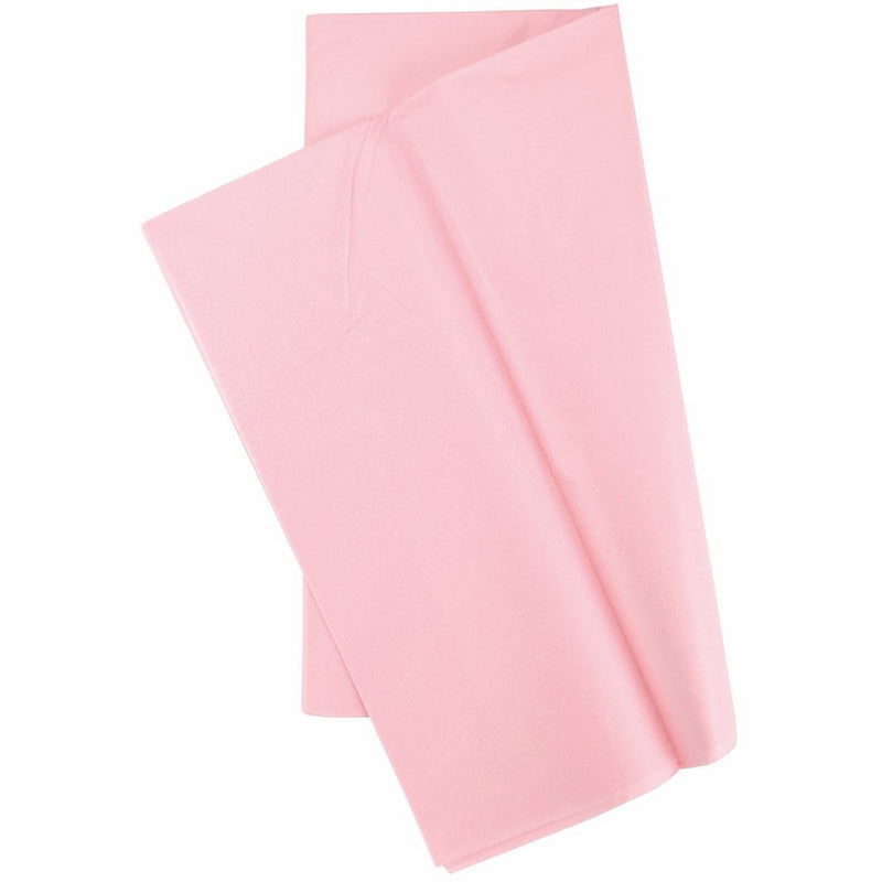 Cindus 10-SHEET Tissue Wrap, 20 by 20-Inch, Baby Pink.