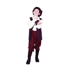 RG Costumes Renaissance Boy Costume, Brown/White, Large