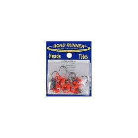 Bulk Head 1/8oz Flurscent Red