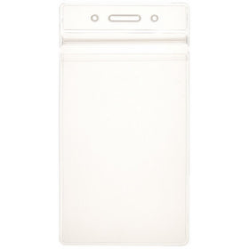 ADVANTUS Resealable ID Badge Holder, Vertical, 2.625 x 3.75" Insert Size, Pre-Punched, Box of 50 (75524)