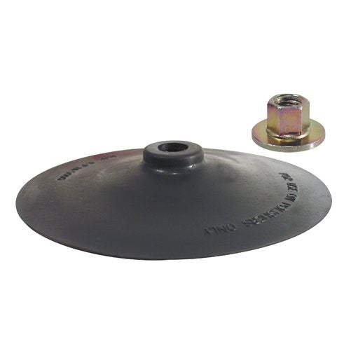 AES Industries 7" Back-up Pad with Nut (AES-51824)