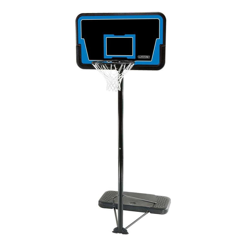 Lifetime 1268 Streamline Impact Portable Basketball System, 44 Inch Backboard