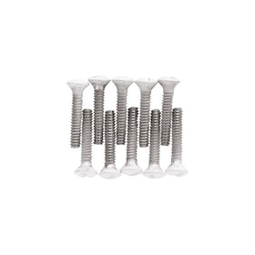 Brainerd 64688 Wall Plate / Switch Plate / Cover Screw Pack, White