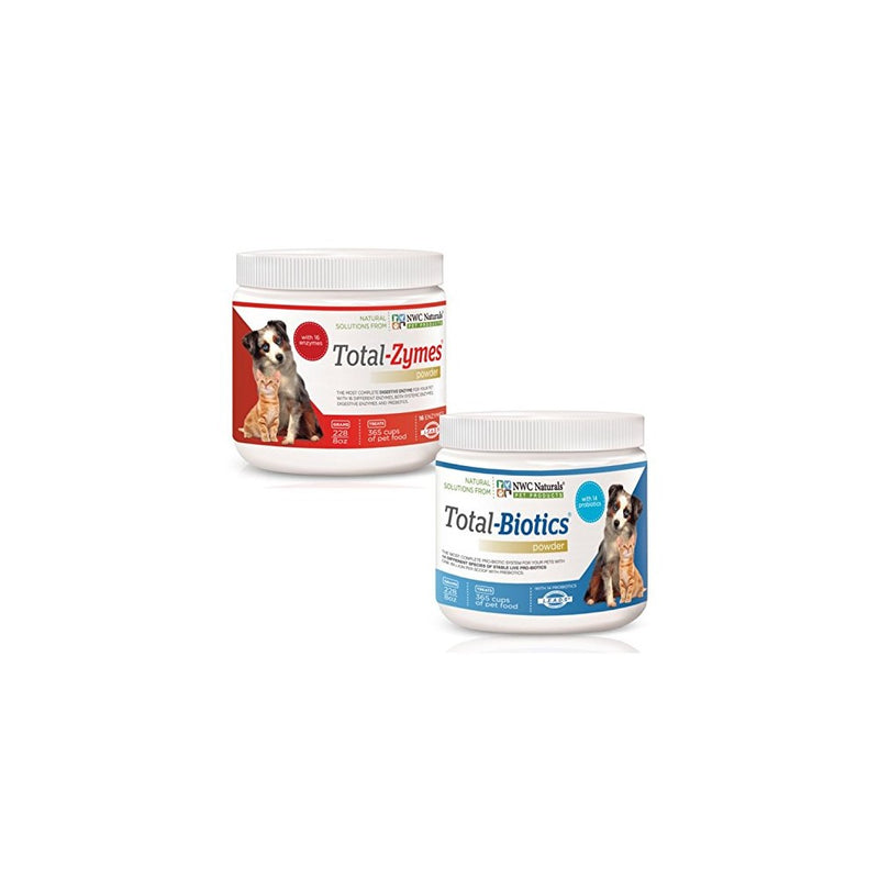 Original Total-digestion Twin Pack One Total-biotics One Total-zymes 228gm Each