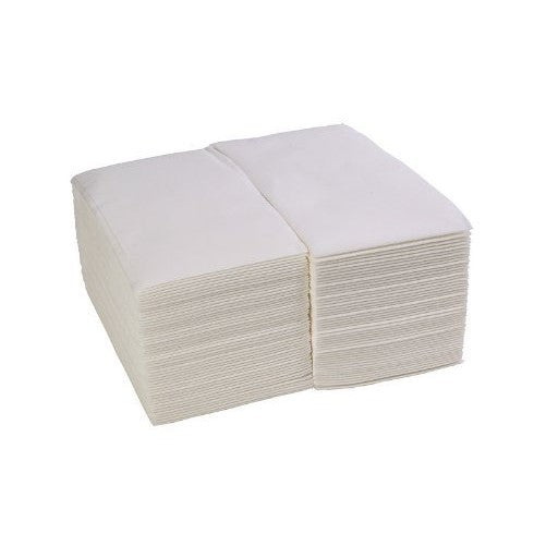 Simulinen White Premium Cloth-Like Guest Towels (Pack of 100)