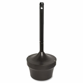 Genuine Joe GJO58892 Galvanized Steel Capped Tube Smoking Receptacle, 4.25 gallon Capacity, Bronze