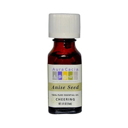 Aura Cacia 100% Pure Essential Oil Anise Seed -- 0.5 fl oz